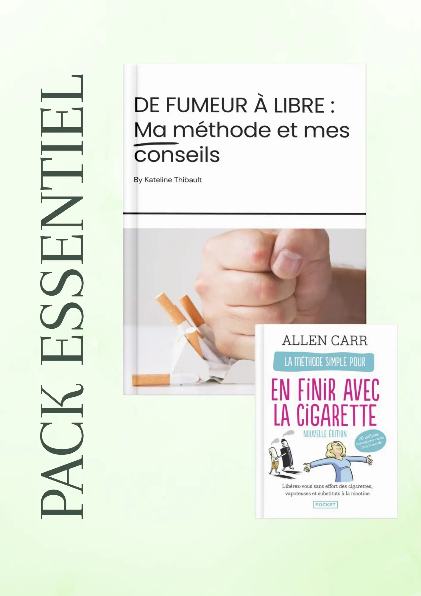 Pack Essentiel - De fumeur à libre (eBook + livre Allen Carr) Defumeuràlibre